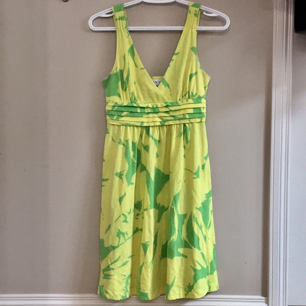 Yellow/Green American Eagle Summer Dress